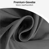 Sprchový záves tmavo šedý 100x200cm Záťažový lem textilný Náhľad obrázku produktu 4