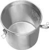 An empty stainless steel kitchen container with a lid latch. Náhled obrázku produktu