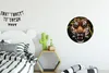 MuchoWow® - Wand Bild - Wohnzimmer - Runde Bilder - Produktbild-Vorschau 2