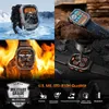 Collage of a smartwatch in various extreme environments and being tested. Produktbild-Vorschau