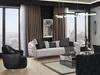 Sofa 3 Sitzer Couch Moderne Luxus Polster Wohnzimmer Textil Produktbild-Vorschau 7