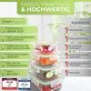 Fresh Master Frischhaltedosen Set 16-tlg. Borosililatglas, Produktbild-Vorschau 3