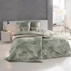 Estella Bettwäsche Isabella" oliv 1x 155x220 cm + 1x 80x80 Produktbild-Vorschau 10