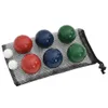 vidaXL 8-tlg. Boccia-Spielset mit Tragetasche Massivholz Produktbild-Vorschau 4