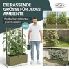 XL Gartenspalier 'Ethica' mit Pflanzkübel Breit 80x36x140 Produktbild-Vorschau 6