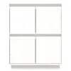 vidaXL Kredens biały 60x34x75 cm lite drewno sosnowe Podgląd zdjęcia produktu 5