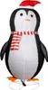 XXL LED Pinguin / Weihnachtsmann 180CM 200 LEDs IP44 für innen und außen Produktbild-Vorschau
