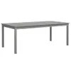 vidaXL Gartentisch Grau 200x100x75 cm Massivholz Akazie -  Produktbild-Vorschau 12