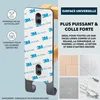 Porte-serviettes Eluno avec 2 barres et 6 crochets - barre Voir les images du produit 3