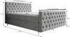A diagram of a bed with dimensions indicated by text and lines. Produktbild-Vorschau