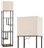 COSTWAY Vloerlamp met planken, 5 niveaus, 172 cm, moderne Productafbeelding-voorbeeld 1
