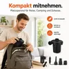Camping Luftpumpe elektrisch 110–240V, tragbare Pumpe für Produktbild-Vorschau 6