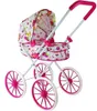 LEAN Toys 6883 Retro-Puppenwagen mit Blumen und großen Produktbild-Vorschau 4