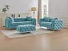 Chesterfield-Sofa 3-Sitzer, 2-Sitzer & Chesterfield-Hocker Produktbild-Vorschau 2