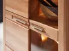 Wohnwand >Nature One< 4-teilig, mit LED, in Kernbuche Produktbild-Vorschau 4