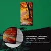 Küchenuhr Bürouhr Leinwand Uhr Geräuschlos Kunstdruck 30x60 Produktbild-Vorschau 5