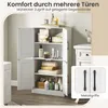 COSTWAY Küchenschrank, Vorratsschrank Küche, Produktbild-Vorschau 4