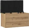 A storage bench with its lid open, showing the interior. Produktbild-Vorschau