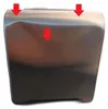 A close-up of a dented metal surface, likely part of a kitchen appliance. Podgląd zdjęcia produktu
