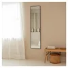 SensaHome Miroir sur pied - Miroir mural minimaliste - Noir Voir les images du produit 5
