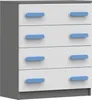 Kinderzimmer-Set Bett Schrank Wandregal Kommode Produktbild-Vorschau 10