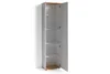 byLIVING Hochschrank Jakob, 49x196x30 cm, Melamin weiß mit Produktbild-Vorschau 4