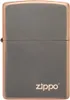 Zippo Benzin-Feuerzeug Rustic Broonze Zippo Logo 60006257, Produktbild-Vorschau 2