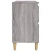 vidaXL Waschbeckenunterschrank Grau Sonoma 80x33x60 cm Produktbild-Vorschau 8