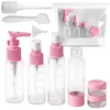 Kosmetische Reiseflasche Set 9 in 1 Reiseflaschen für Produktbild-Vorschau 1