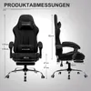 GTPLAYER Bürostuhl Gaming Stuhl Stoff Gaming Sessel Produktbild-Vorschau 6