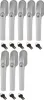 Abus FG300 abschließbarer Fenstergriff silber, im Set 8 Produktbild-Vorschau 1