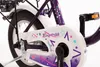 12,5" Kinderfahrrad "EMPRESS" lila/weiß - mit tiefen Produktbild-Vorschau 3