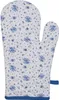 Clayre & Eef BRB44 Ofenhandschuh Beige Blau 18x30 cm 100% Produktbild-Vorschau 2