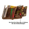 RFID Büffel Echt Leder Geldbörse Portemonnaie mit geprägtem Produktbild-Vorschau 5