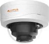A white dome IP security camera with a clear dome cover. Náhľad obrázku produktu