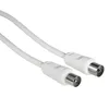 Antennen-Kabel 3m 85dB Weiß Anteprima dell’immagine prodotto 1