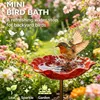 Vogeltränke Garten Metall – 2 Stück – 60 x 15 cm – Bienen Produktbild-Vorschau 7