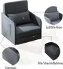HOMCOM HOMCOM sofa rozkładana pokrowiec zmywalny sofa Podgląd zdjęcia produktu 4