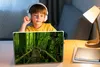 MuchoWow® Laptop Aufkleber Sticker Cover Dschungel - Brücke Produktbild-Vorschau 3