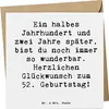 Mr. & Mrs. Panda Klappkarte Spruch 52. Geburtstag - Weiß - Produktbild-Vorschau 1