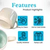 Intirilife Kaffeetasse 3D Teetasse mit Kuh - 300 ml Produktbild-Vorschau 3