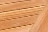 A close-up view of wooden slats, likely part of an outdoor table. Produktbild-Vorschau