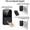 Kabellose Videotürklingel mit Kamera, WLAN Verbindung, Produktbild-Vorschau 3