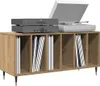 vidaXL Skriňa na platne s policou Artisan dub 100 x 38 x 48 Náhľad obrázku produktu 3