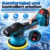 21V Akku-Poliermaschine 150mm Exzenter, 8 Stufen, 2×2,0Ah Produktbild-Vorschau 6
