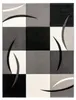 Tapis design avec découpe des contours Motif à carreaux Voir les images du produit 6