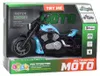 Batériový hračkársky motocykel s modrými svetlami a zvukmi Náhľad obrázku produktu 3