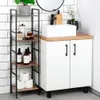 Etagère en métal pour le salon avec 4 étagères en MDF, 29,5 Voir les images du produit 7