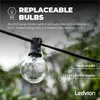 Ledvion LED Lichterkette Außen 5.5M IP54 3W Warmweiß weiß Produktbild-Vorschau 6