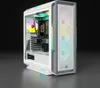 CORSAIR Geh iCUE 5000T RGB (Tempered Glass) White Produktbild-Vorschau 4